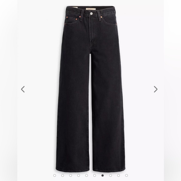 Levi's® Premium RIBCAGE WIDE LEG WOMEN'S JEANS Size 24 - Picture 10 of 12